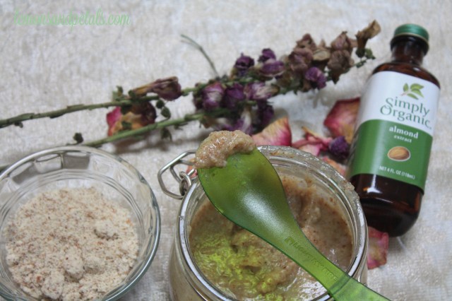 Almond Body Scrub 4